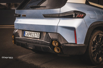 Capristo 02BM13403001 BMW XM Valved Exhaust System with Anodized/Wicrom Tips (for OE Actuators) 