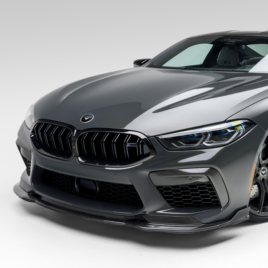 Vorsteiner BMV8020 BMW F9X M8 VRS Aero Front Spoiler Carbon Fiber PP 2x2 Glossy | ML Performance