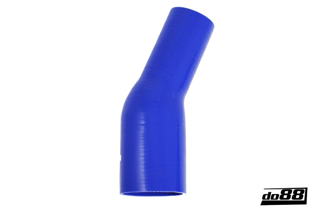 DO88 BR25G76-102 Silicone Hose Blue 25 degree 3 - 4'' (76 - 102mm)
