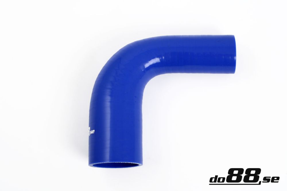 DO88 BR90G51-54 Silicone Hose Blue 90 degree 2 - 2,125'' (51 - 54mm)