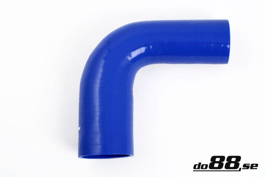 DO88 BR90G51-60 Silicone Hose Blue 90 degree 2 - 2,375'' (51 - 60mm)