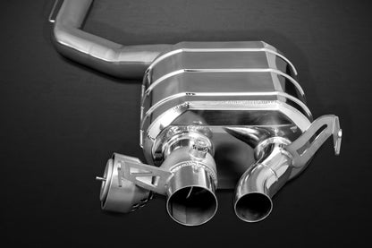 Capristo 02BE04103001 Bentley Continental GT W12 (Speed/SuperSport/GTC) Valved Exhaust with Mid-Pipes 