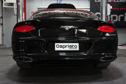 Capristo 02BE04103007 Bentley New Continental GT W12/Speed/V8 Valved Exhaust with Mid-Pipes (CES3) 