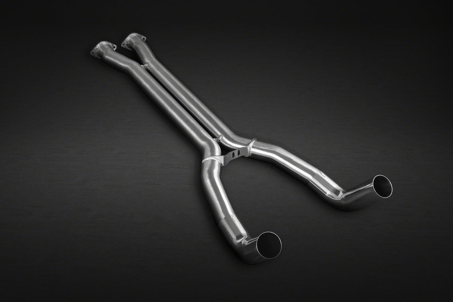 Capristo 02CH09003001 Chevrolet Corvette (C7) Stingray/Z06 Valved Exhaust with Post Cat Spare Pipes (CES3) 