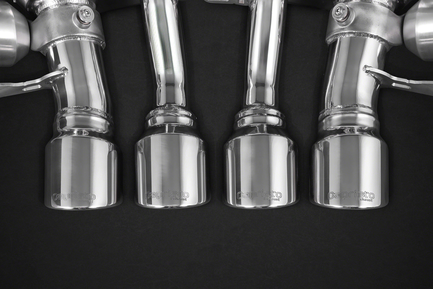 Capristo 02CH09003001 Chevrolet Corvette (C7) Stingray/Z06 Valved Exhaust with Post Cat Spare Pipes (CES3) 