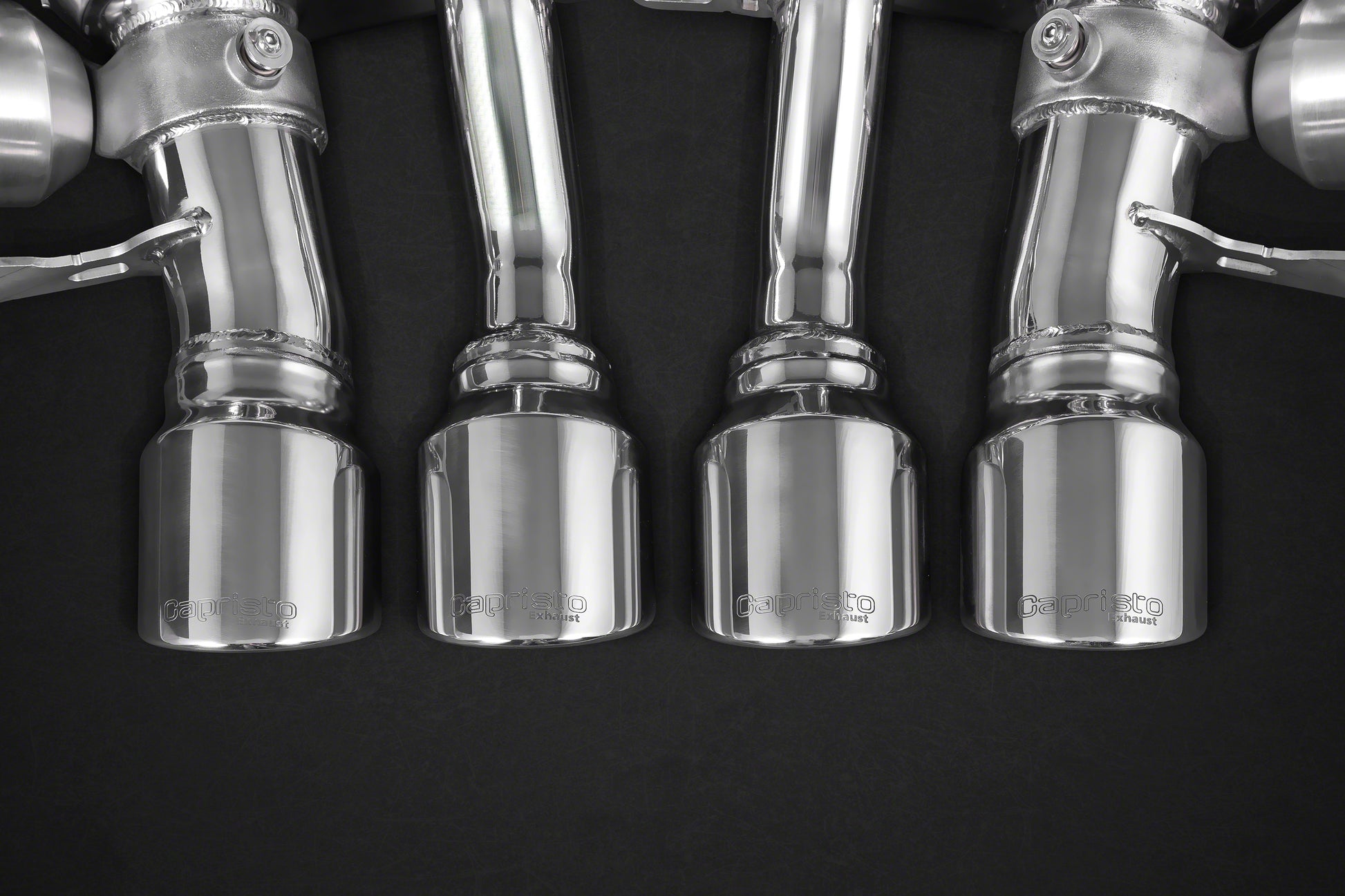 Capristo 02CH09003001 Chevrolet Corvette (C7) Stingray/Z06 Valved Exhaust with Post Cat Spare Pipes (CES3) 