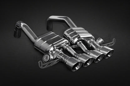 Capristo 02CH09003005 Chevrolet Corvette (C7) Stingray/Z06 Valved Exhaust with OEM Post Cat Pipe Adapter (CES3) 