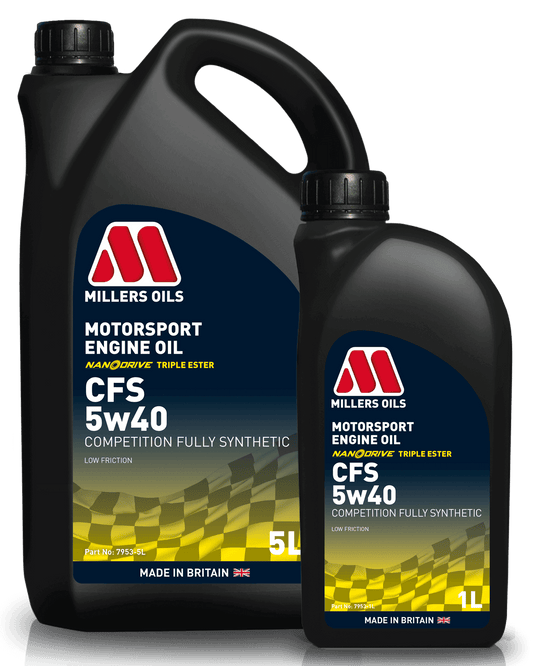 Millers Oils 7953JMP Motorsport CFS 5w40 Fully Synthetic Engine Oil 1L