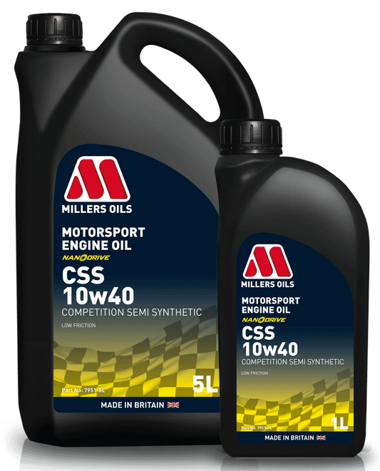 Millers Oils 7951 Motorsport CSS 10w40 Semi Synthetic Engine Oil