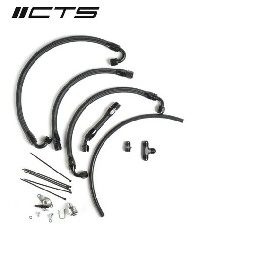 CTS Turbo CTS-CC-MK5-250coversion MK5 FSI Catch Can Conversion kit for Billet Valve Cover | ML Performance Car Parts