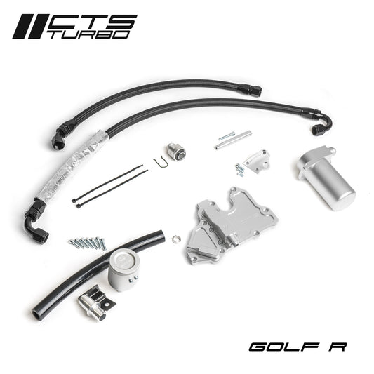 CTS Turbo CTS-CC-MK7GRS3 Turbo MK7 Golf R / 8V S3 Catch Can Kit