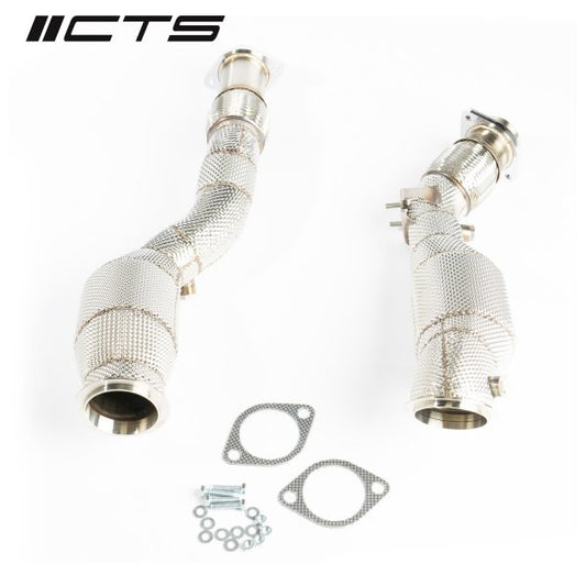 CTS Turbo CTS-EXH-DP-0043-CAT BMW S58 G01 G02 High-Flow CATS | ML Performance Car Parts