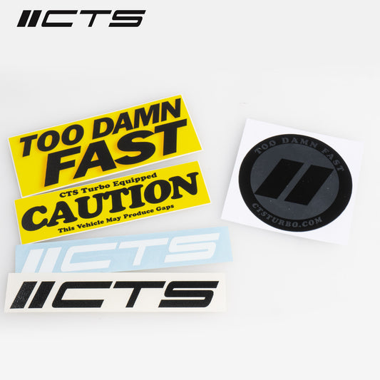 CTS Turbo CTS-DECALPACK Decal HP Sticker Pack