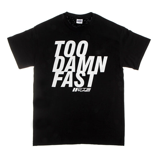 CTS Turbo CTS-T-SHIRT-BLK Turbo TOO DAMN FAST T-Shirt Black