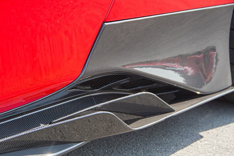 Capristo 03FE08710045LG Ferrari 488/F8 Side Skirts (WITH Wings) 