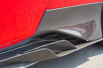Capristo 03FE08710045LG Ferrari 488/F8 Side Skirts (WITH Wings) 