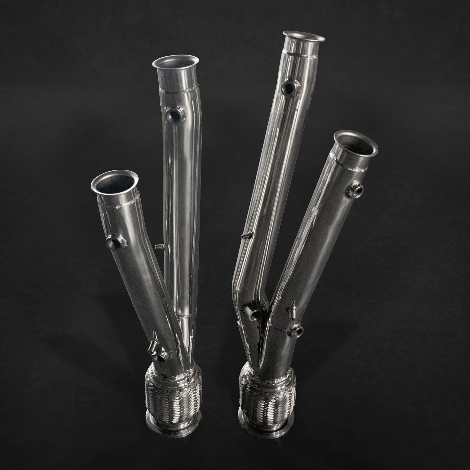 Capristo 02LA01303029 Lamborghini Aventador SVJ/Ultimae- Racing Test Pipes (with Heat Blankets) 