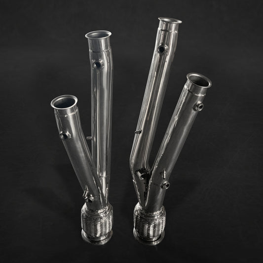 Capristo 02LA01303029 Lamborghini Aventador SVJ/Ultimae- Racing Test Pipes (with Heat Blankets) 