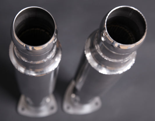 Capristo 02AM01803002 Aston Martin V12 Dampened Secondary Cat Delete Pipes 