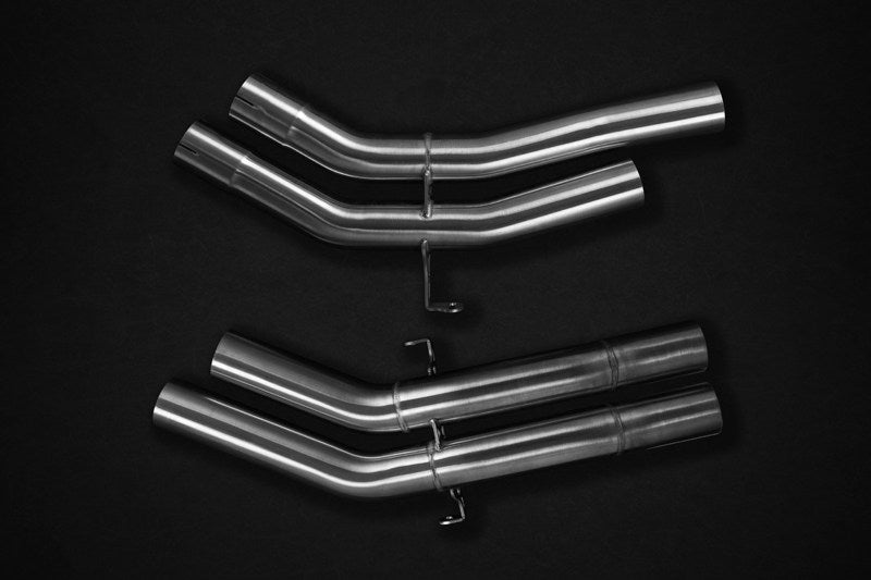 Capristo 02PO07703017 Porsche 536 Cayenne S 2.9 BiTurbo (19+) Valved Exhaust with Mid-Silencer Delete and Carbon Tips (CES3) 