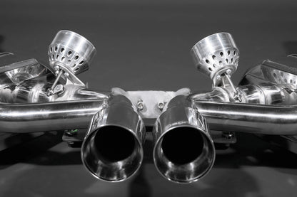 Capristo 02PO07303001 Porsche 987 Boxster/Cayman MK2 Valved Exhaust with 250 Cell Sport Cats(CES3) 