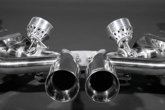 Capristo 02PO07303001 Porsche 987 Boxster/Cayman MK2 Valved Exhaust with 250 Cell Sport Cats(CES3) 