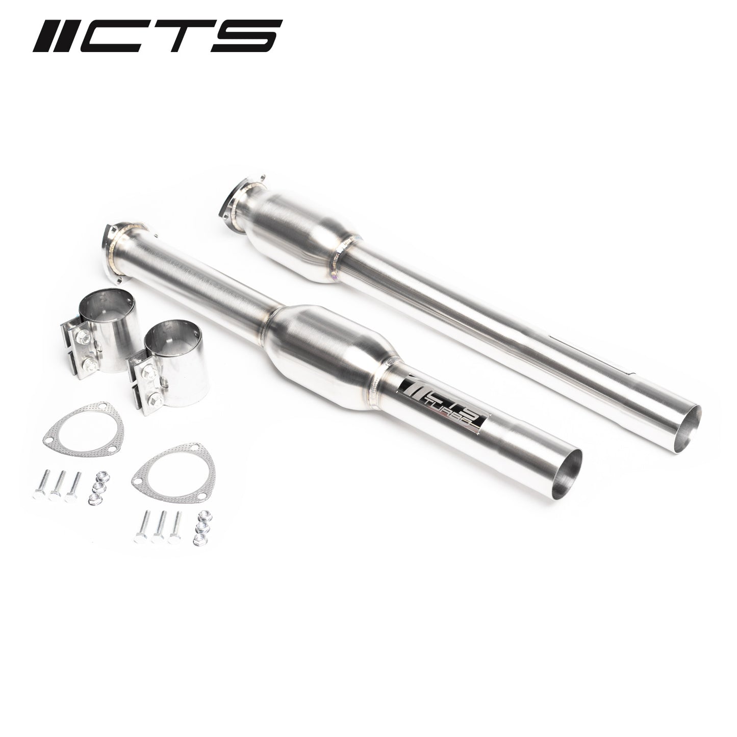 CTS Turbo CTS-EXH-DP-0027-CAT Turbo MK3 TTRS/8V RS3 facelift Mid Pipes Catalytic Converter