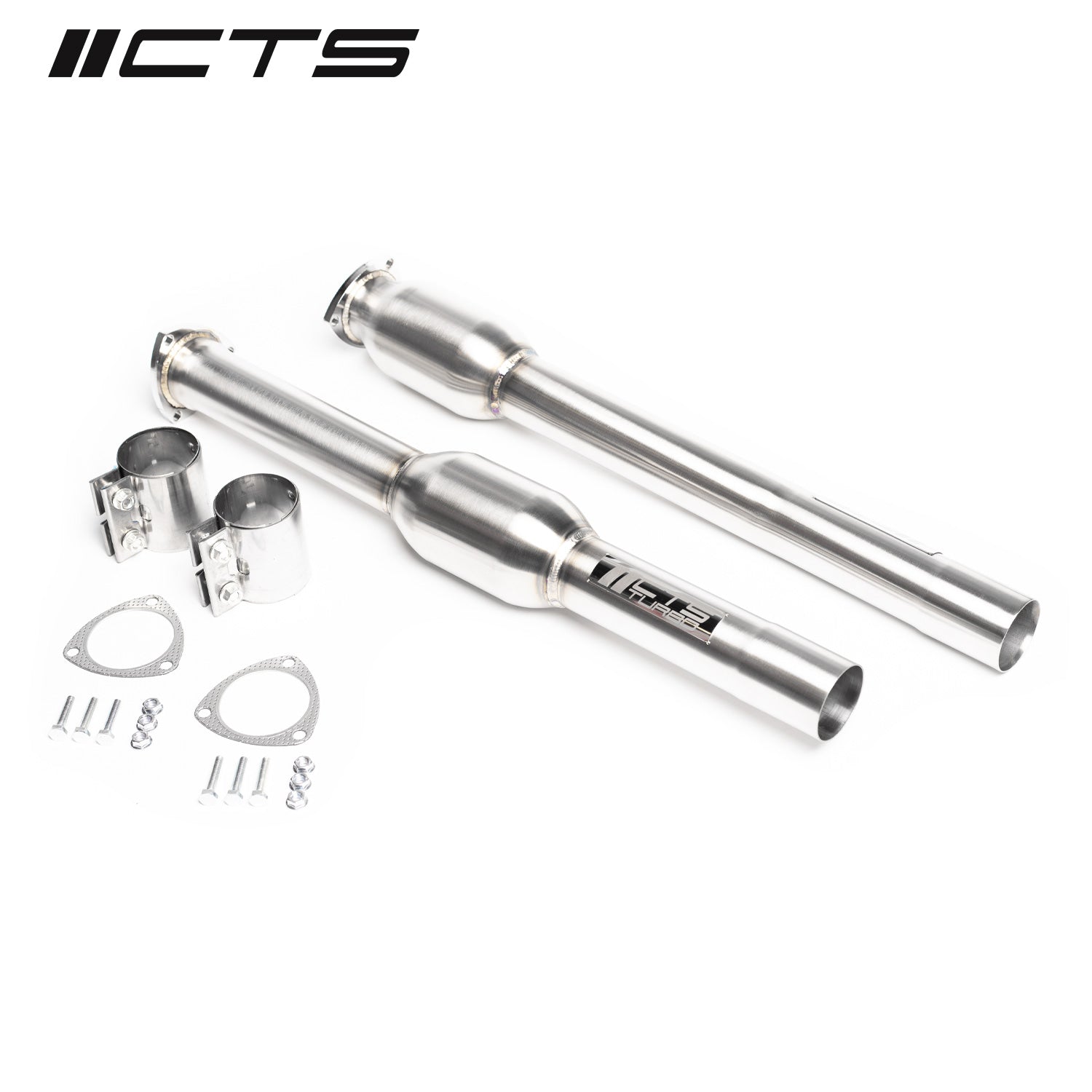 CTS Turbo CTS-EXH-DP-0027-CAT Turbo MK3 TTRS/8V RS3 facelift Mid Pipes Catalytic Converter