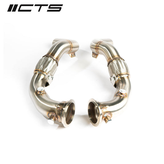 CTS Turbo CTS-EXH-DP-0047 Turbo RACE DOWNPIPE SET for BMW F85 X5M & BMW F86 X6M (2014-2019)