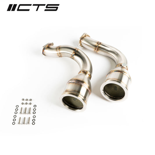CTS Turbo CTS-EXH-DP-0048-CAT TURBO Audi SQ7/SQ8/RSQ8/URUS/CAYENNE TURBO 4.0T V8 HIGH-FLOW CATS