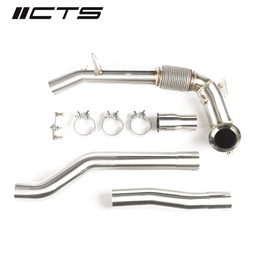 CTS Turbo CTS-EXH-DP-0056 Turbo EVO4 AWD RACE Exhaust Downpipe MK8 VW Golf R/8Y Audi S3
