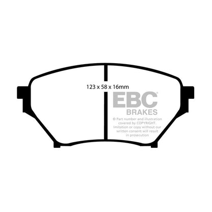 EBC DP31452C Redstuff Brake Pads Front