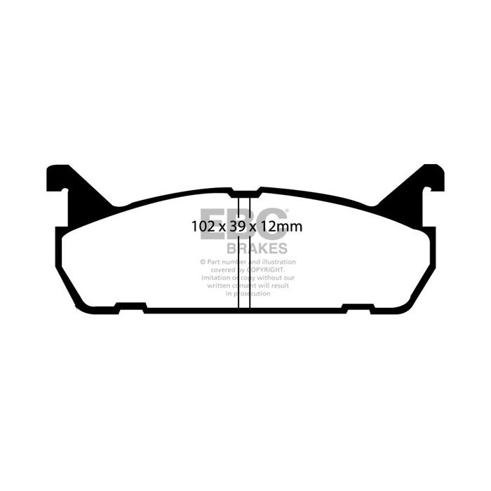EBC DP3828C Redstuff Brake Pads Rear