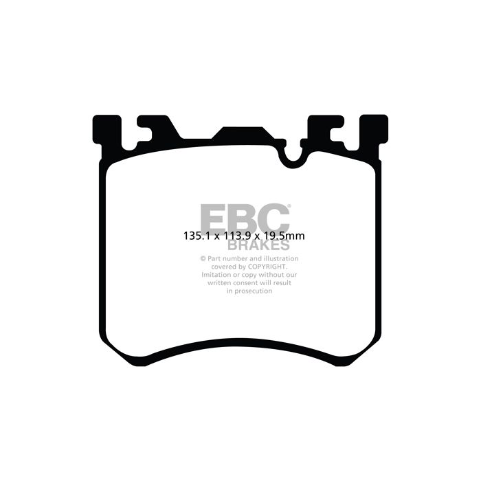 EBC DP42091R Yellowstuff Brake Pads Front