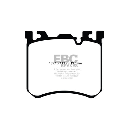 EBC DP42091R Yellowstuff Brake Pads Front