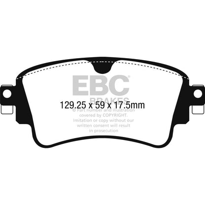 EBC DP52254NDX Bluestuff NDX Brake Pads Rear