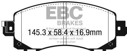 EBC DP52330NDX BLUESTUFF RACE BRAKE PADS