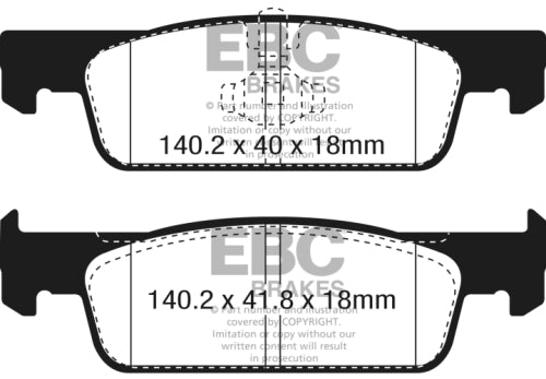 EBC DPX2335 BRAKE PADS
