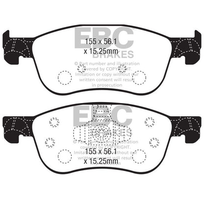 EBC DP82353RPX RPX Brake Pads Front
