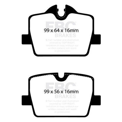 EBC DP42405RPX RPX Brake Pads Rear