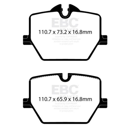 EBC DP82415RPX RPX Brake Pads Rear