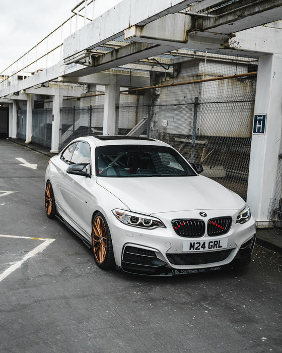 Zaero ZD-BF22FBKGB BMW M235I & M240I F22 F23 EVO-1 GLOSS BLACK BODY KIT