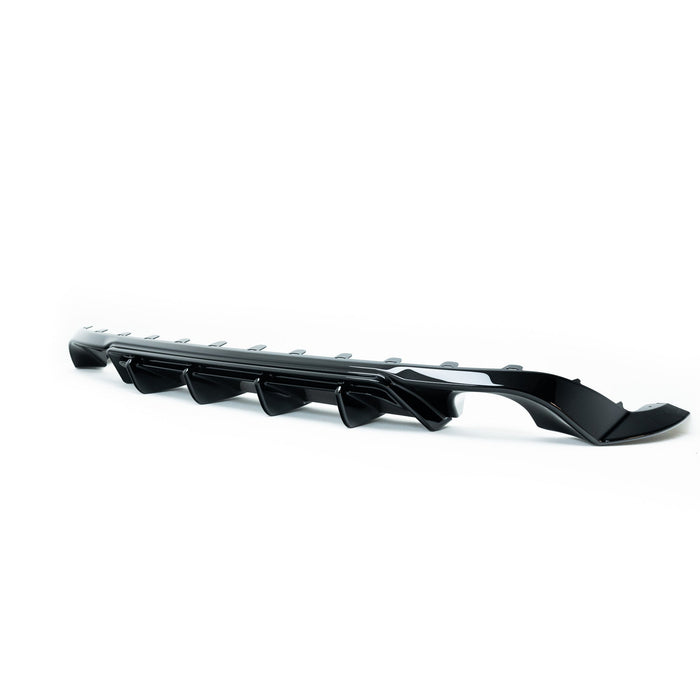 Zaero ZA-GOLF-75-GTI-DF VW GOLF GTI MK7.5 EVO-1 GLOSS BLACK REAR DIFFUSER
