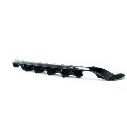 Zaero ZA-GOLF-75-GTI-DF VW GOLF GTI MK7.5 EVO-1 GLOSS BLACK REAR DIFFUSER