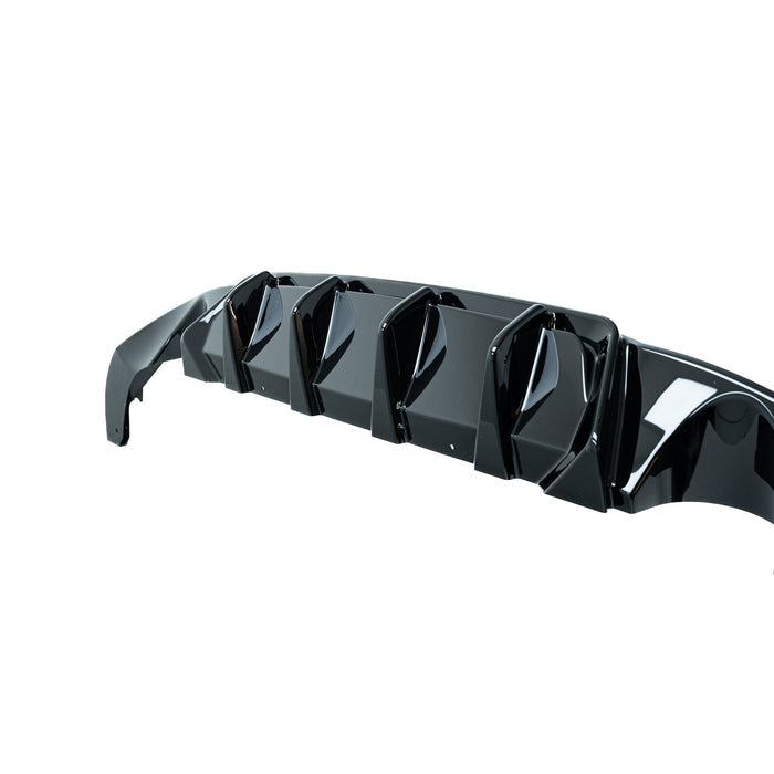 Zaero ZA-GOLF-75-GTI-DF VW GOLF GTI MK7.5 EVO-1 GLOSS BLACK REAR DIFFUSER