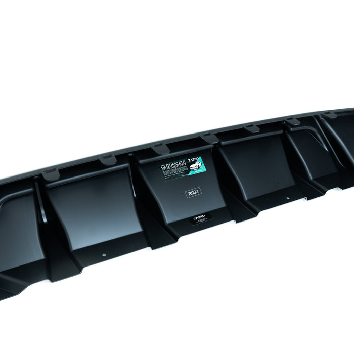 Zaero ZA-GOLF-75-GTI-DF VW GOLF GTI MK7.5 EVO-1 GLOSS BLACK REAR DIFFUSER