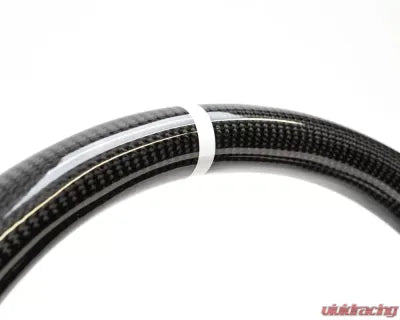 Vivid Racing VR-VWMK7R-STR-WHL-SLTHR Volkswagen GTI | Golf R | Jetta GLI OEM Upgraded Steering Wheel 2014-2019 Carbon Fiber, Smooth Leather Grips