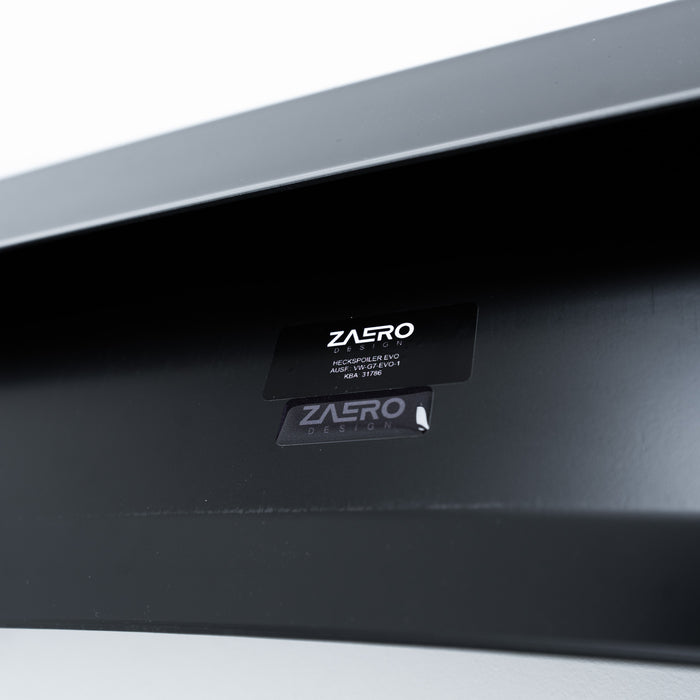 Zaero ZA-GOLF-75-TL VW GOLF, GOLF GTI & GOLF R MK7 / MK7.5 EVO-1 GLOSS BLACK REAR SPOILER