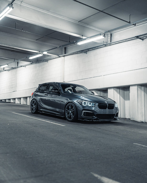Zaero ZA-F2X-LCI-SW BMW 1 SERIES F20 F21 & 2 SERIES F22 F23 EVO-1 GLOSS BLACK SIDE SKIRTS