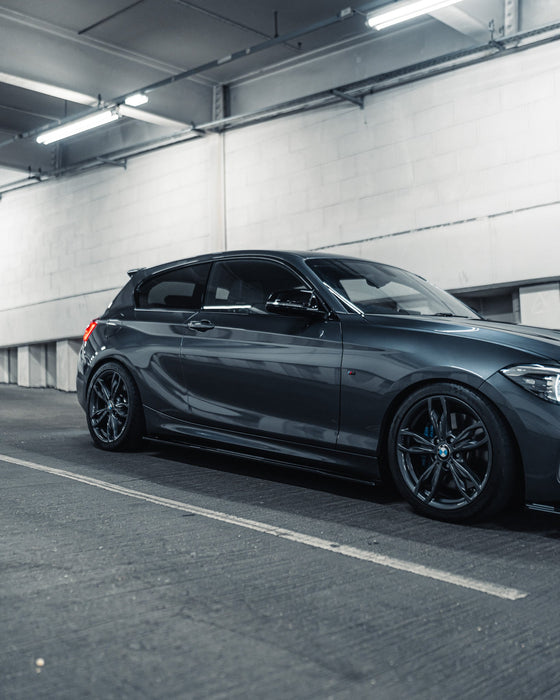 Zaero ZA-F2X-LCI-SW BMW 1 SERIES F20 F21 & 2 SERIES F22 F23 EVO-1 GLOSS BLACK SIDE SKIRTS